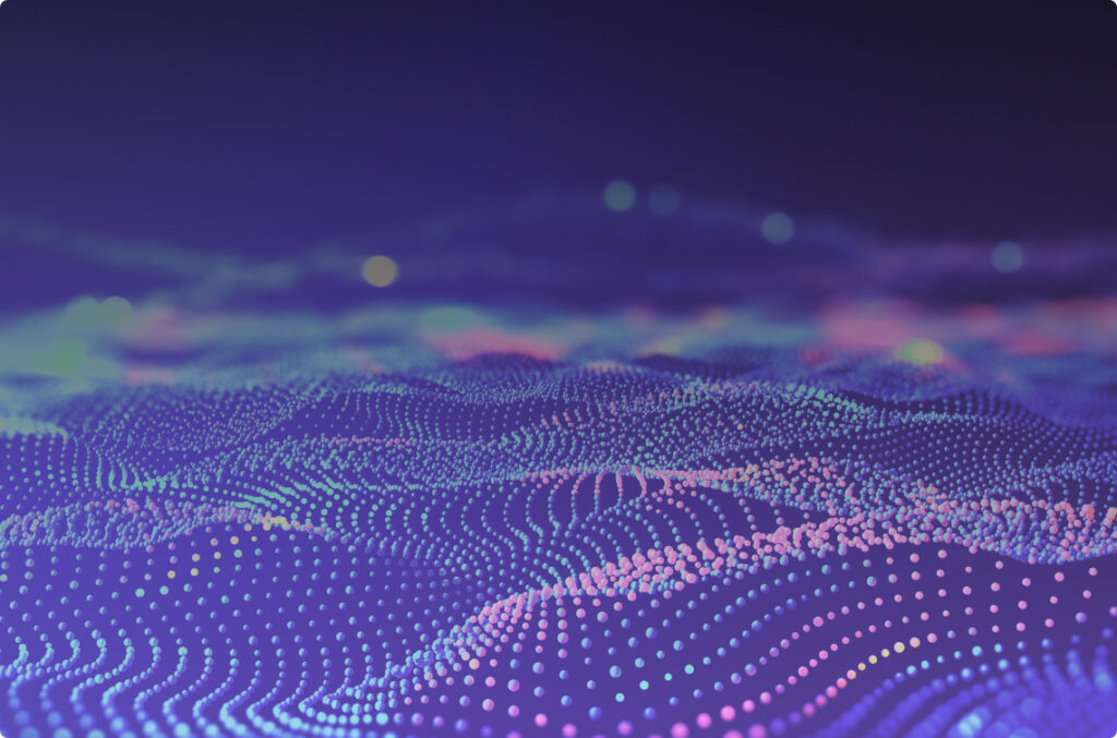 Abstract illustration of energy in motion