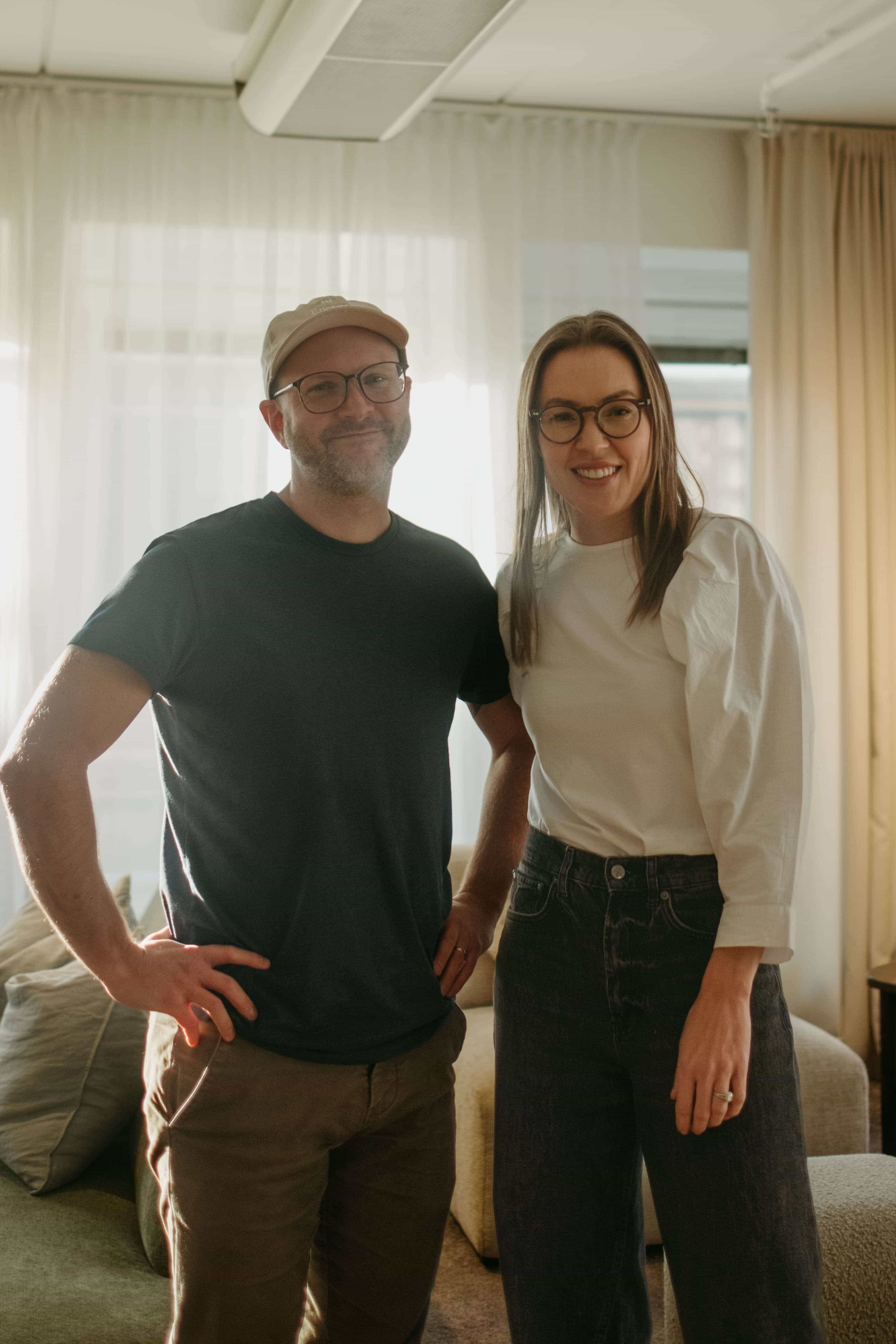 Anna Engman and Richard Eklund, co-founders of Engrate
